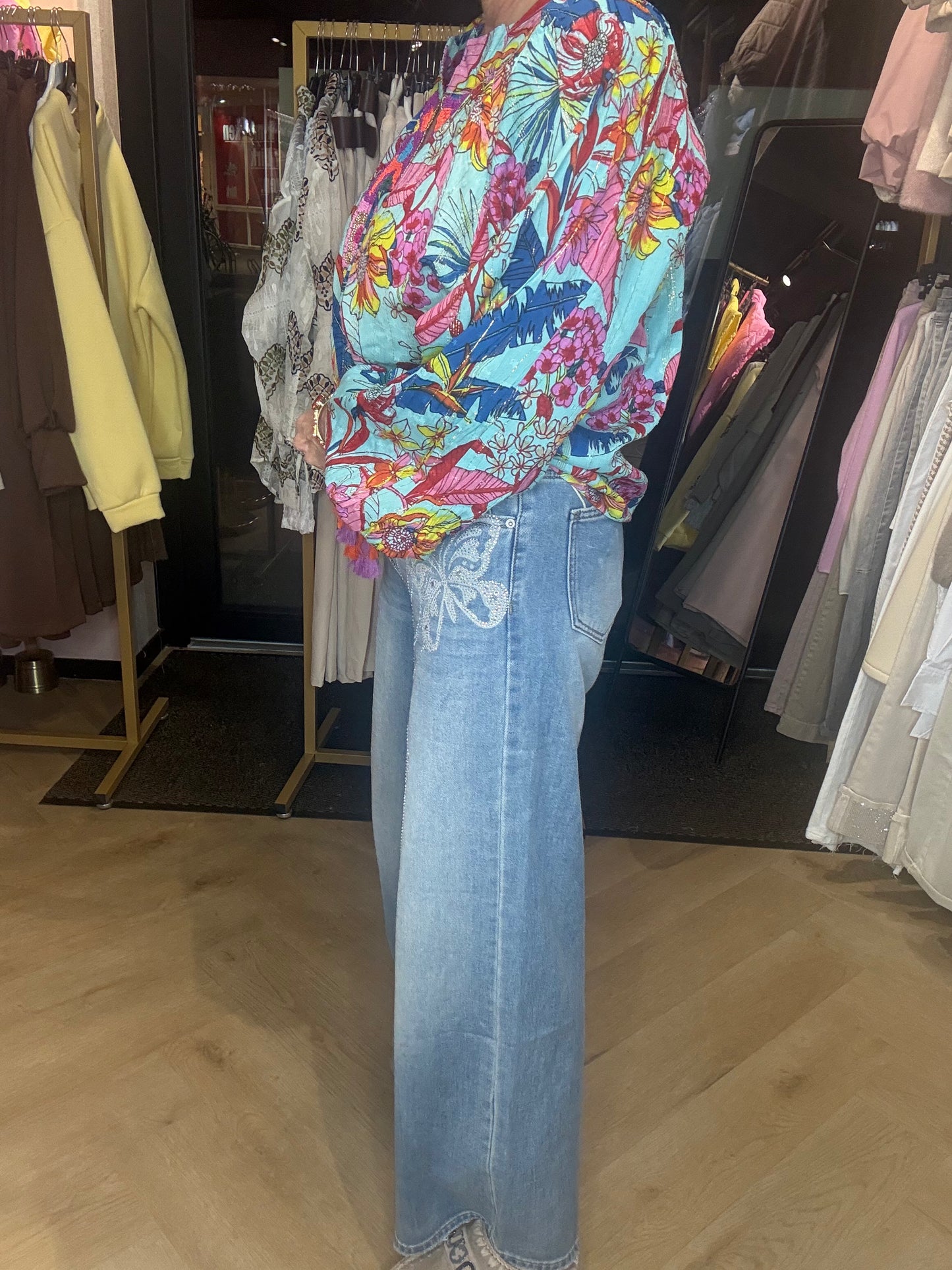 Jeans Broek Vlinder Straight leg