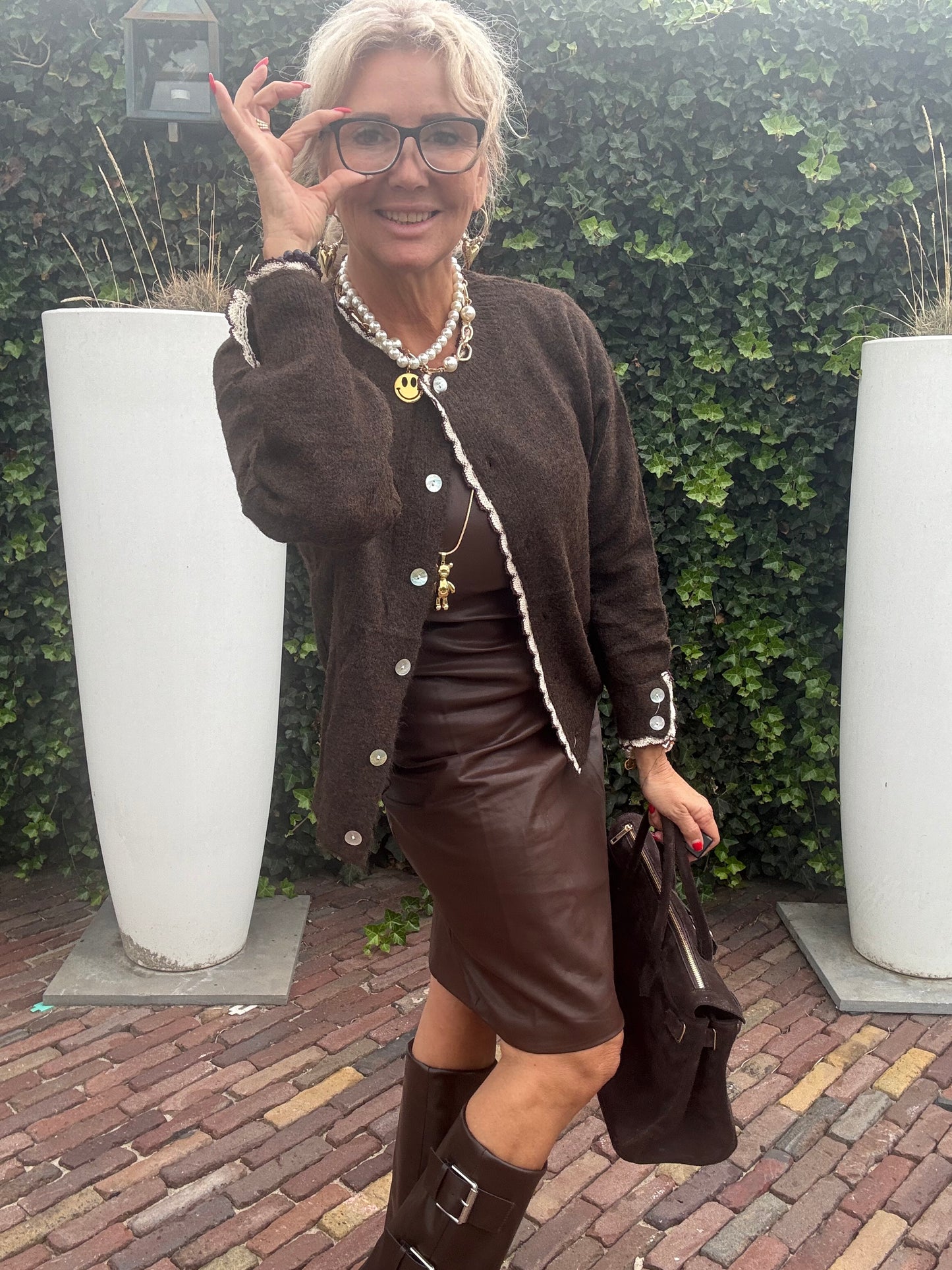 Vestje Bruin Sophie