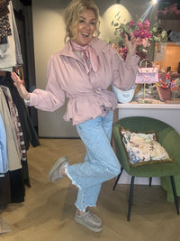 Ballon jasje Poederrose