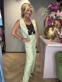 2 Delige set Franky | Pistache groen
