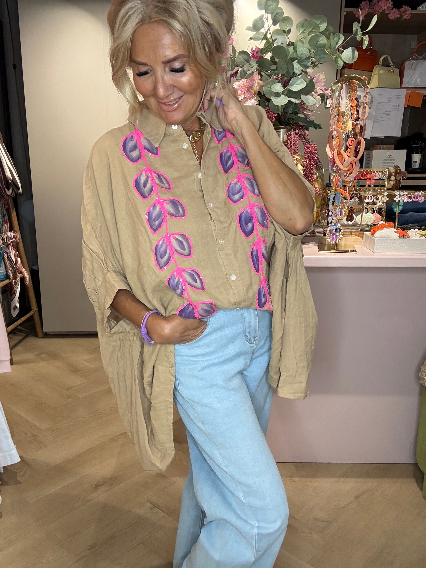 Blouse Orchidée