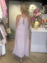 Leinenkleid St. Barths in puderrosa