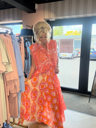 Set Boho de 2 piezas Naranja