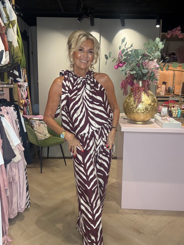 2 Delige set zebra 🦓 Bordeaux