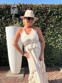 Dress Breeze Halter Crème