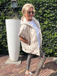 Puffy Bodywarmer Beige