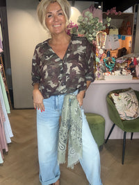 Bluse Army Look