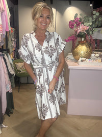 Vestido Palm Off White