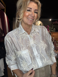 Blouse Palm Sparkle
