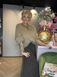 Rok Lurex Bruin / Bronze