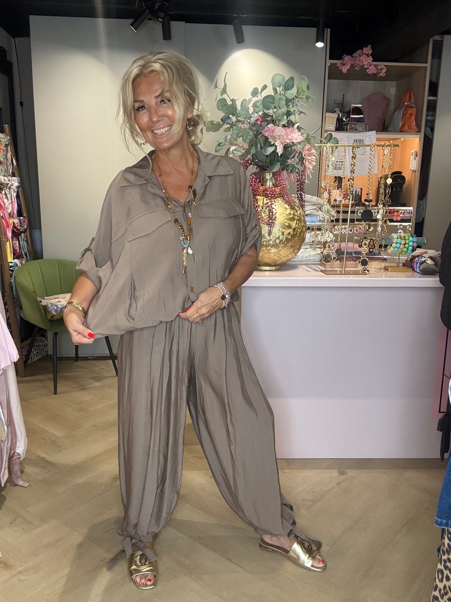 Ensemble 2 pièces Bo taupe