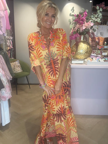 Jurk Marbella Orange