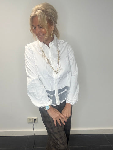 Bluse med koetsie