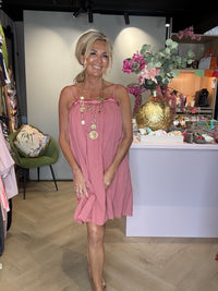 Mykonos Blush Dress short