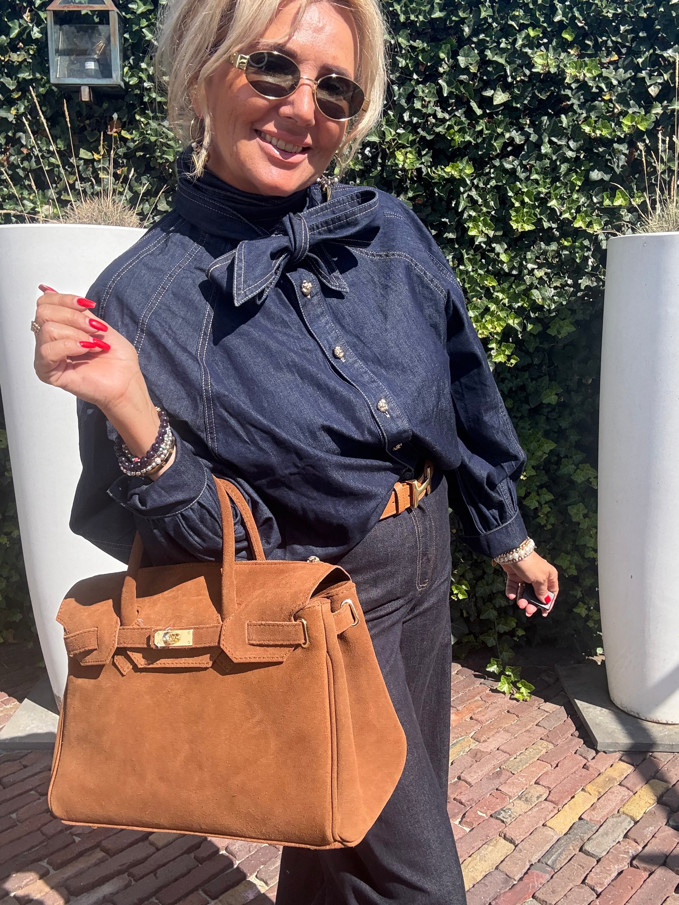 Tas Herma cognac