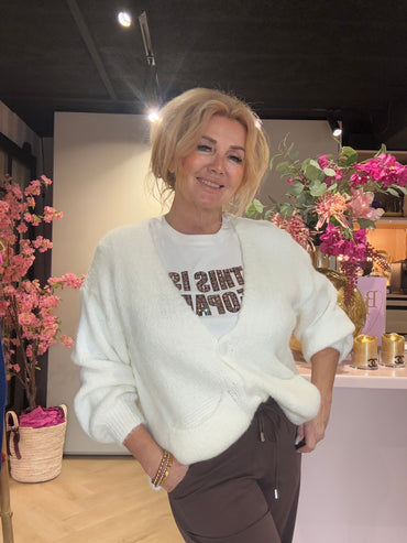 Vest Bella Zacht Geel