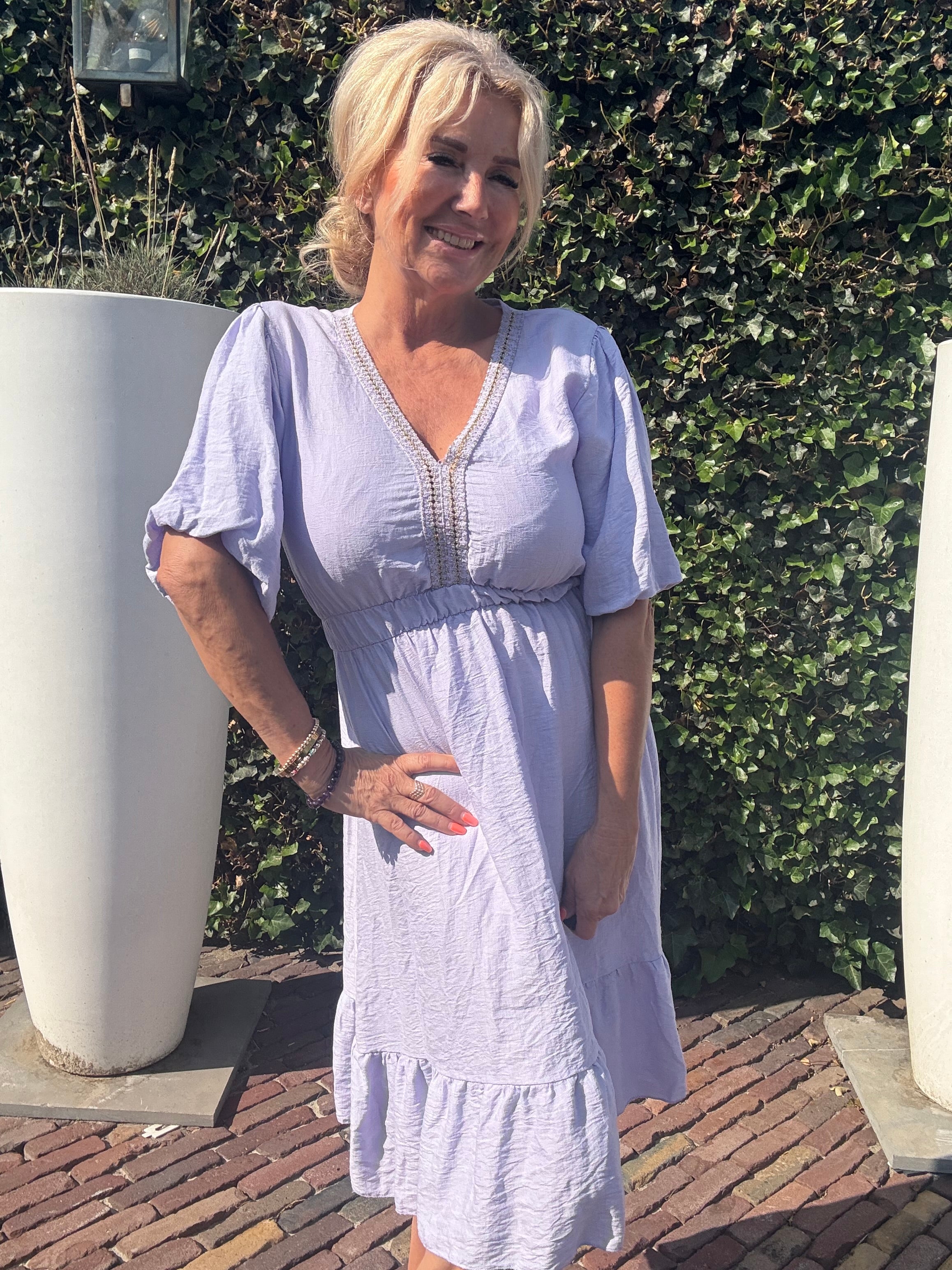 Jurk Soleil Lavendel