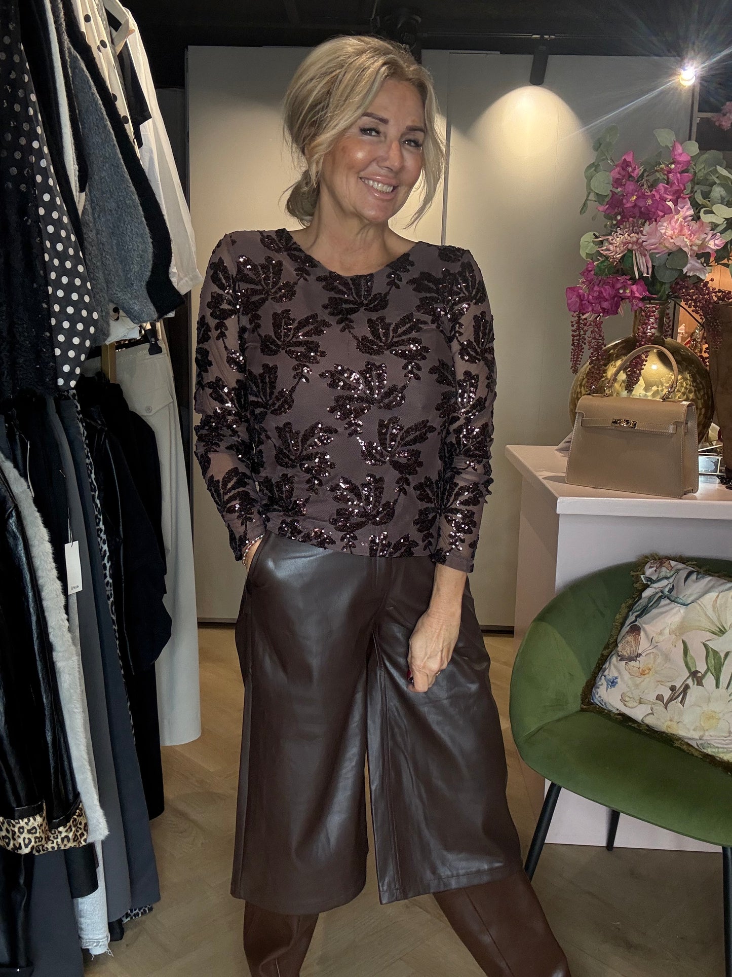 Truitje Bloem Pailletten