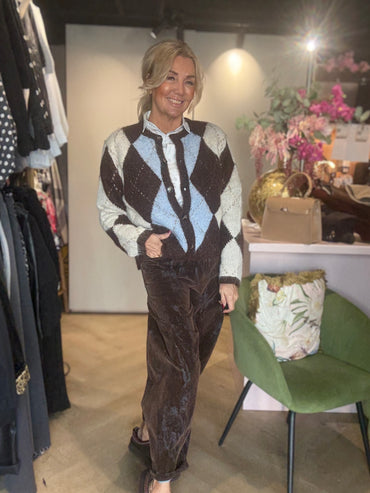 Vest Wiebertje Licht Blauw