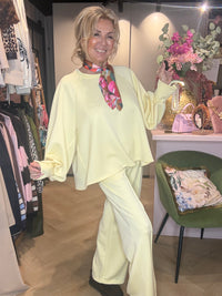 Tweedelige Set Pure Woman Geel