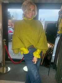 Trui Grof Lime Groen