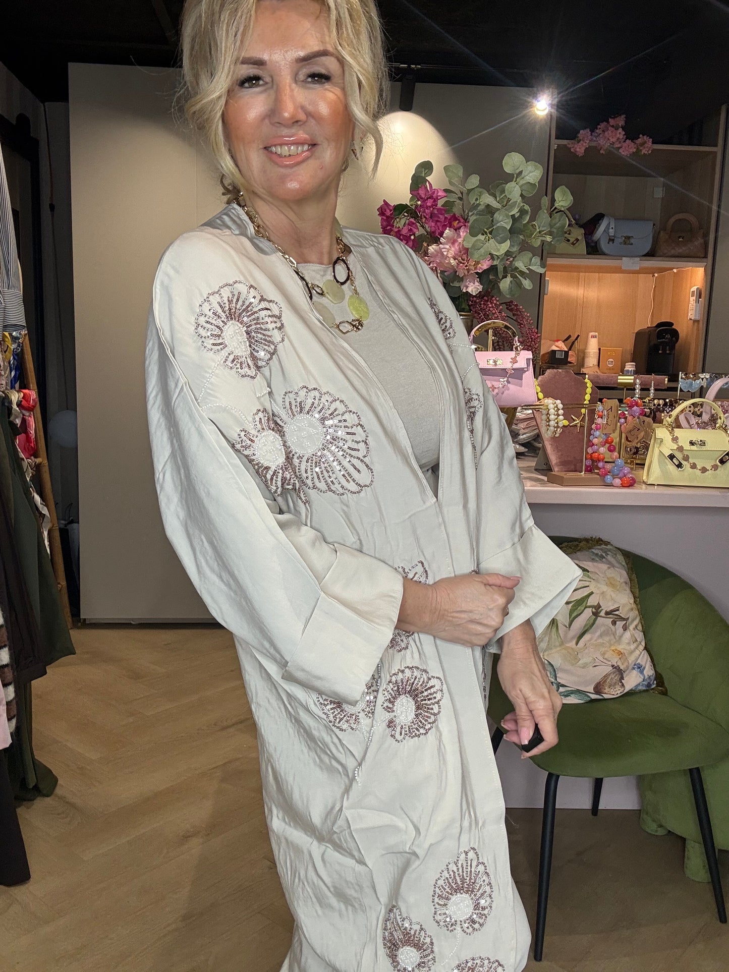 2 Delige Set Boho Beige