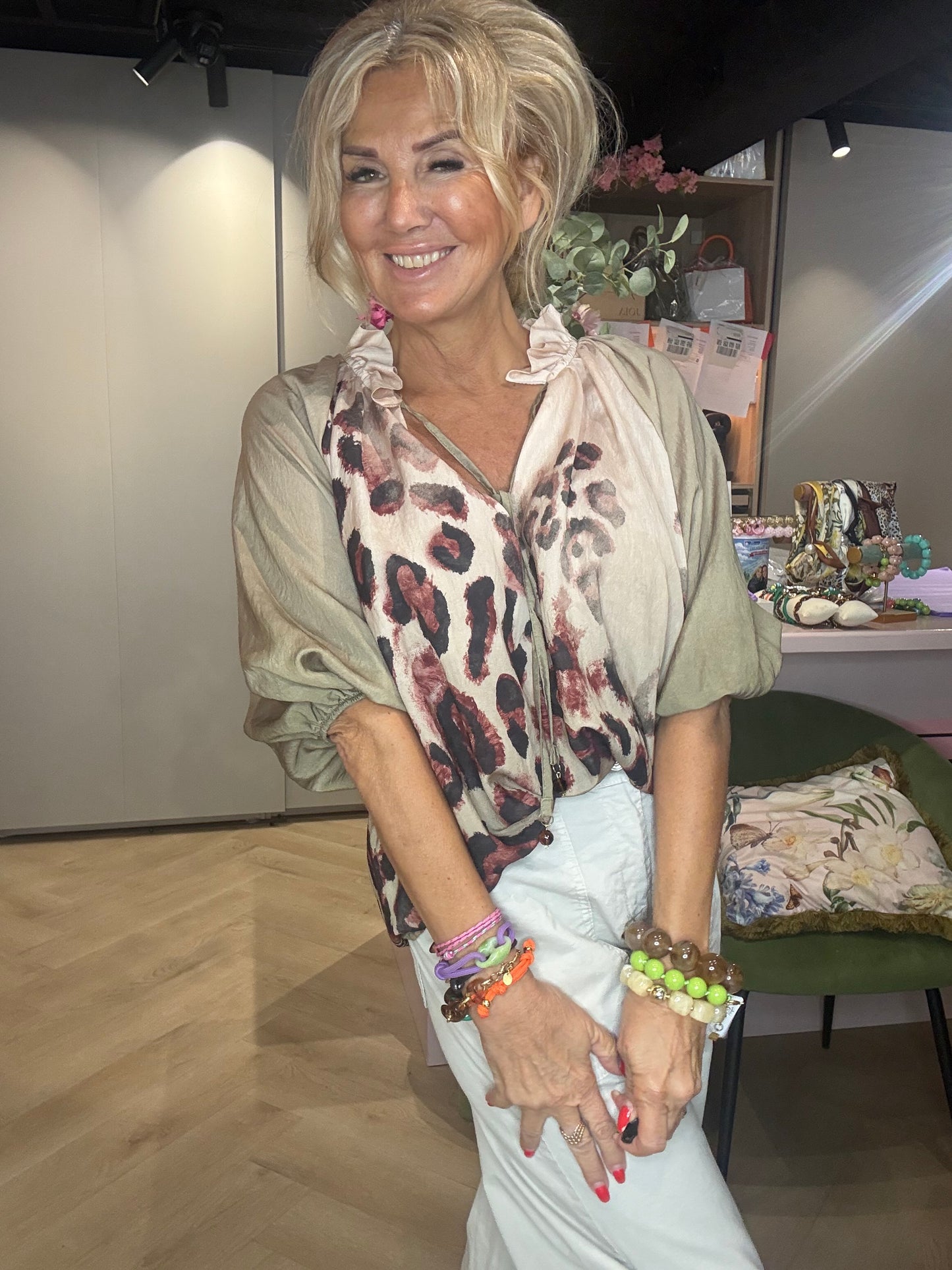 Blouse Panther Olive