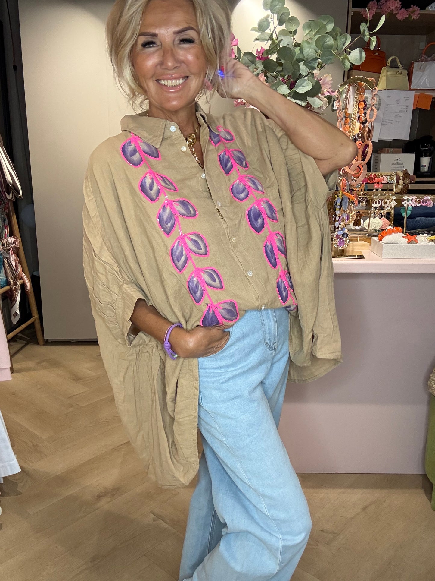 Blouse Orchidée
