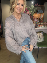 Blouse Indy Taupe