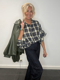 Bluse Emma blaugrün