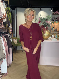 2-delt sæt Burgundy ballonmodel