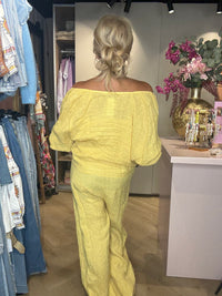 Blouse Tie Geel