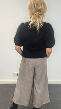 Jersey de mohair negro