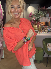 Blouse Koraal Linnen