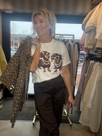 T-shirt De Meisjes Teckel