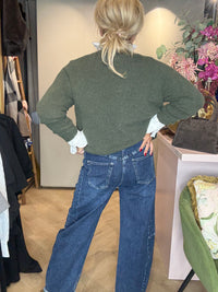 Barrel Jeans Dark Bleu