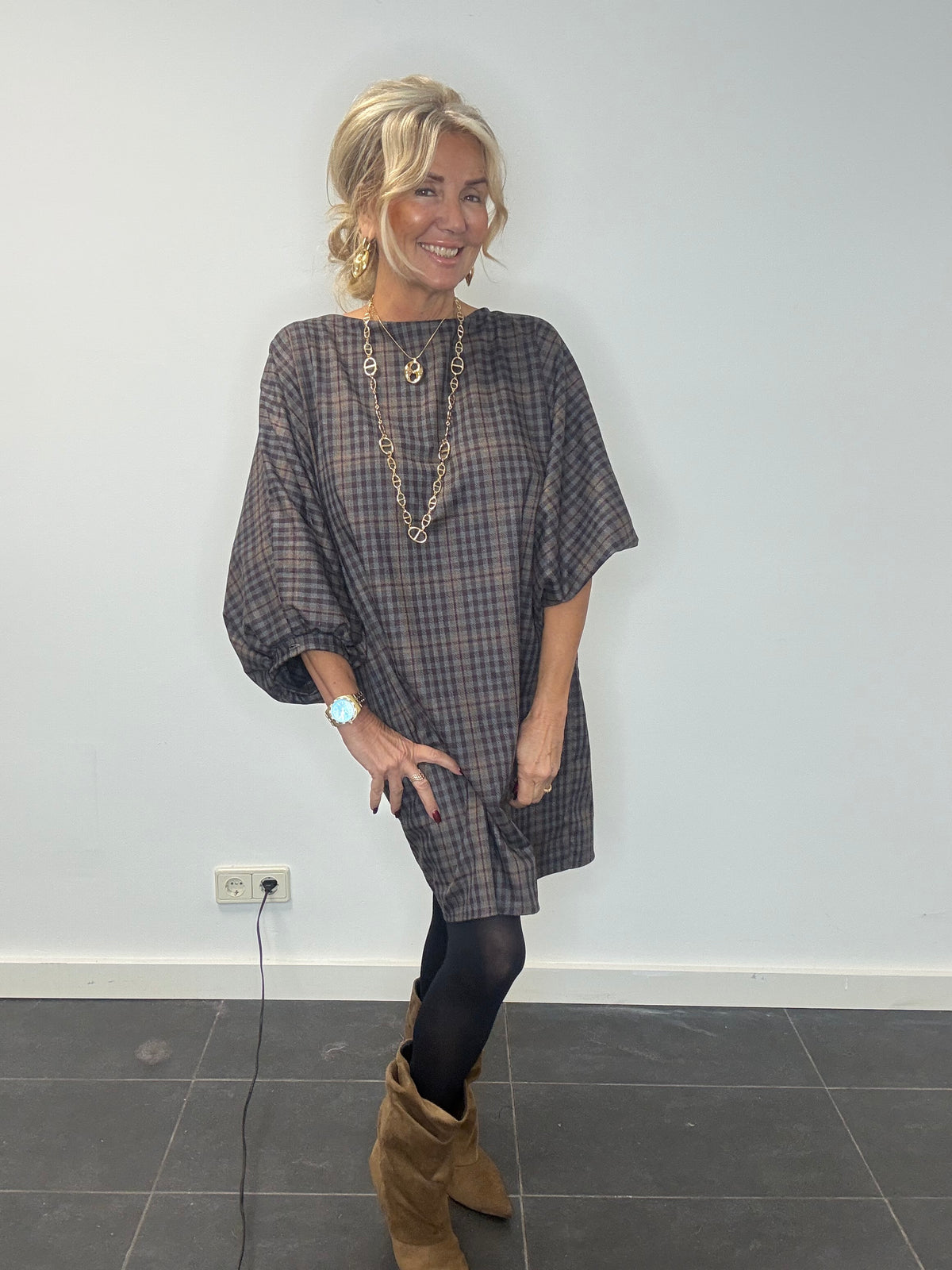 Kleid /Tunika Sophie kariert