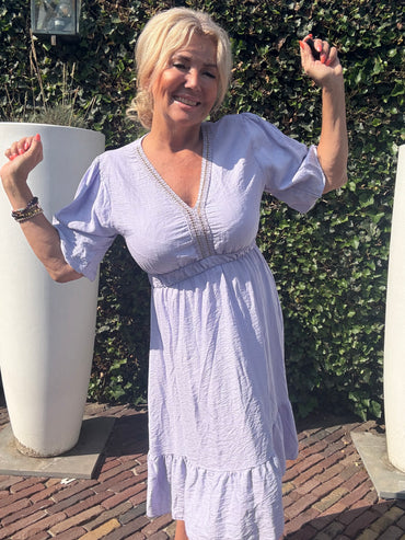 Jurk Soleil Lavendel