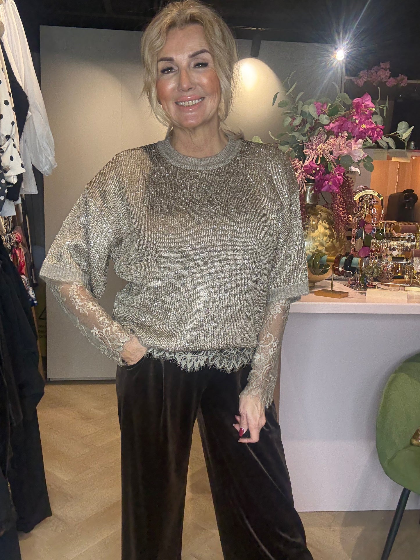 Top Céline Goud/ Bronze