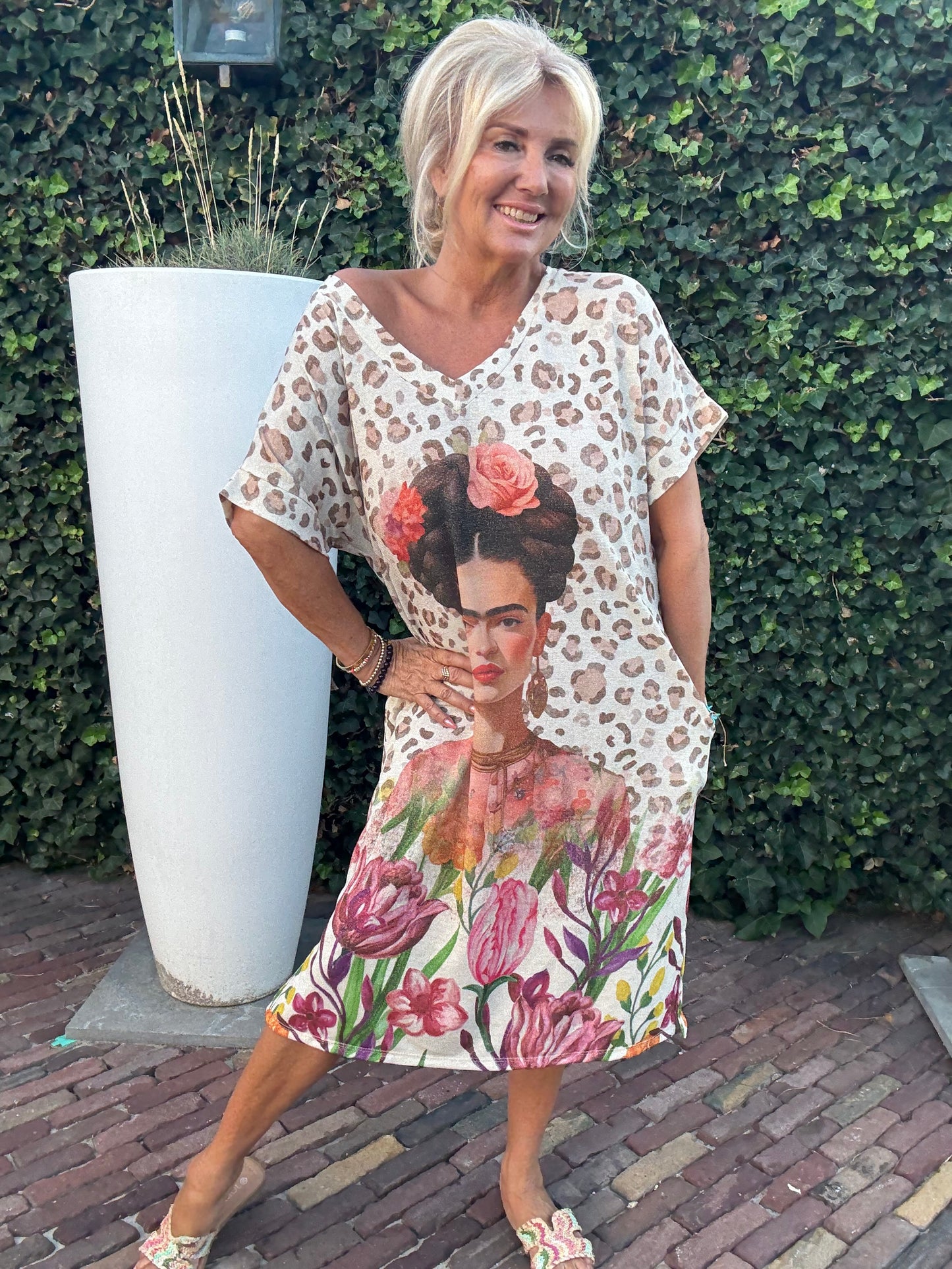 Dress Frida Panter Kort 🐆