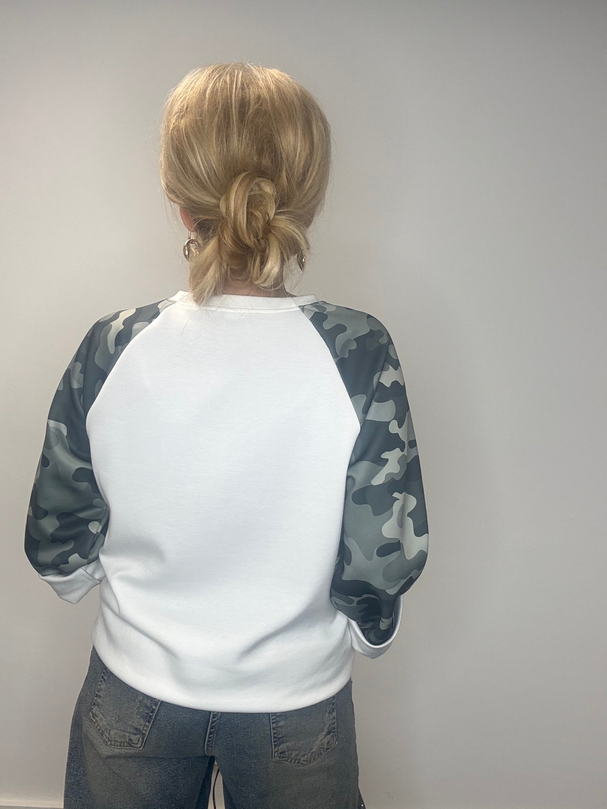 Longsleeve New York camo yellow