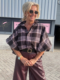 Bluse Emma stort tern Rose Choco
