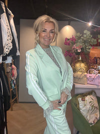 2 Delig Comfy Pak Mint Groen Stripe