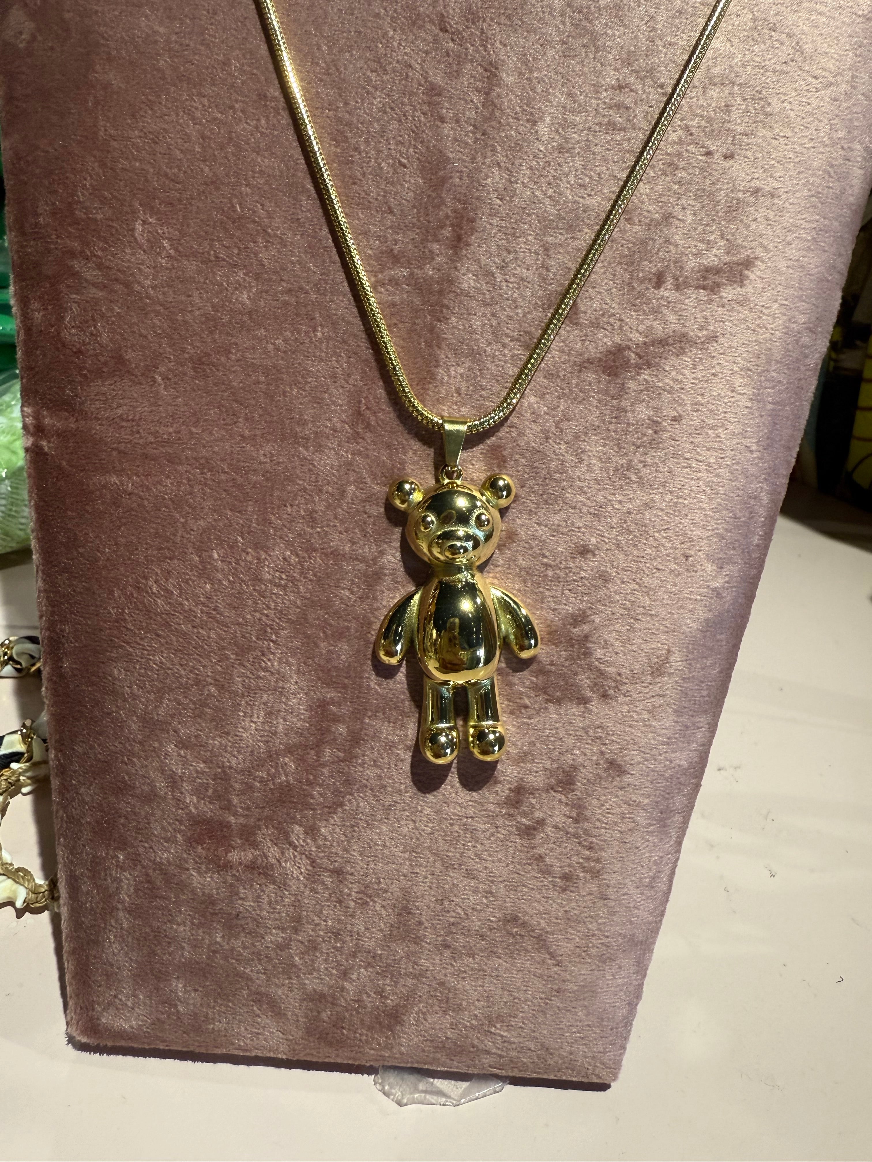 Ketting goud lang Teddy
