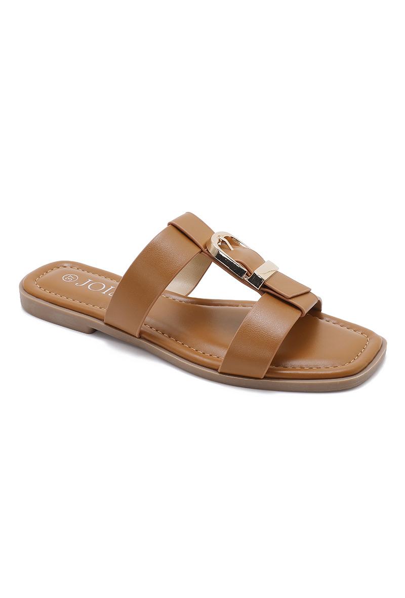 Slipper cognac Gesp