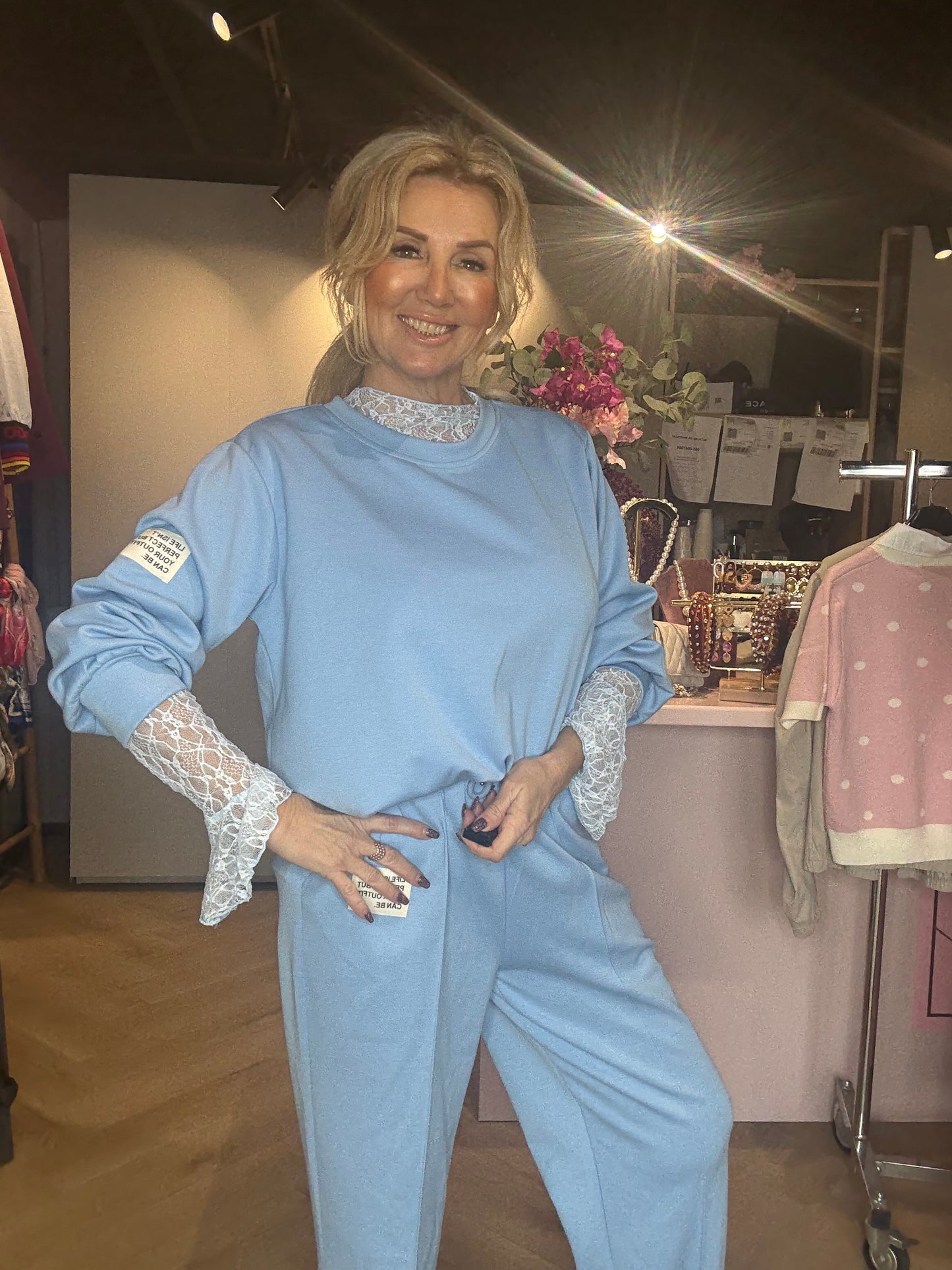 2 Delig Comfy Pak Licht Blauw 💙