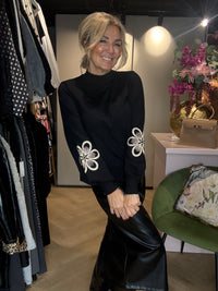 Triple Nine Truitje Flower Zwart