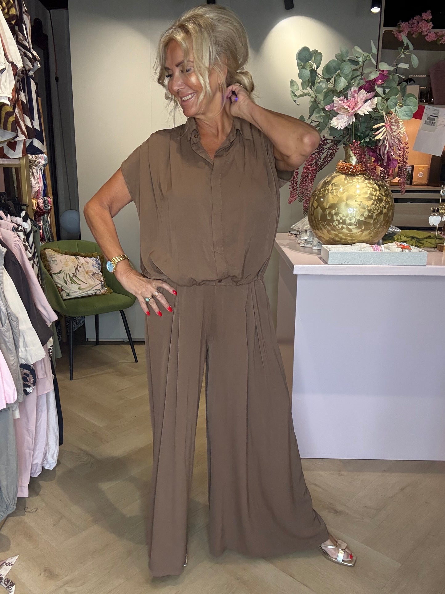 Pantalon Emily camel