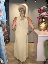 Dress Halter Gold