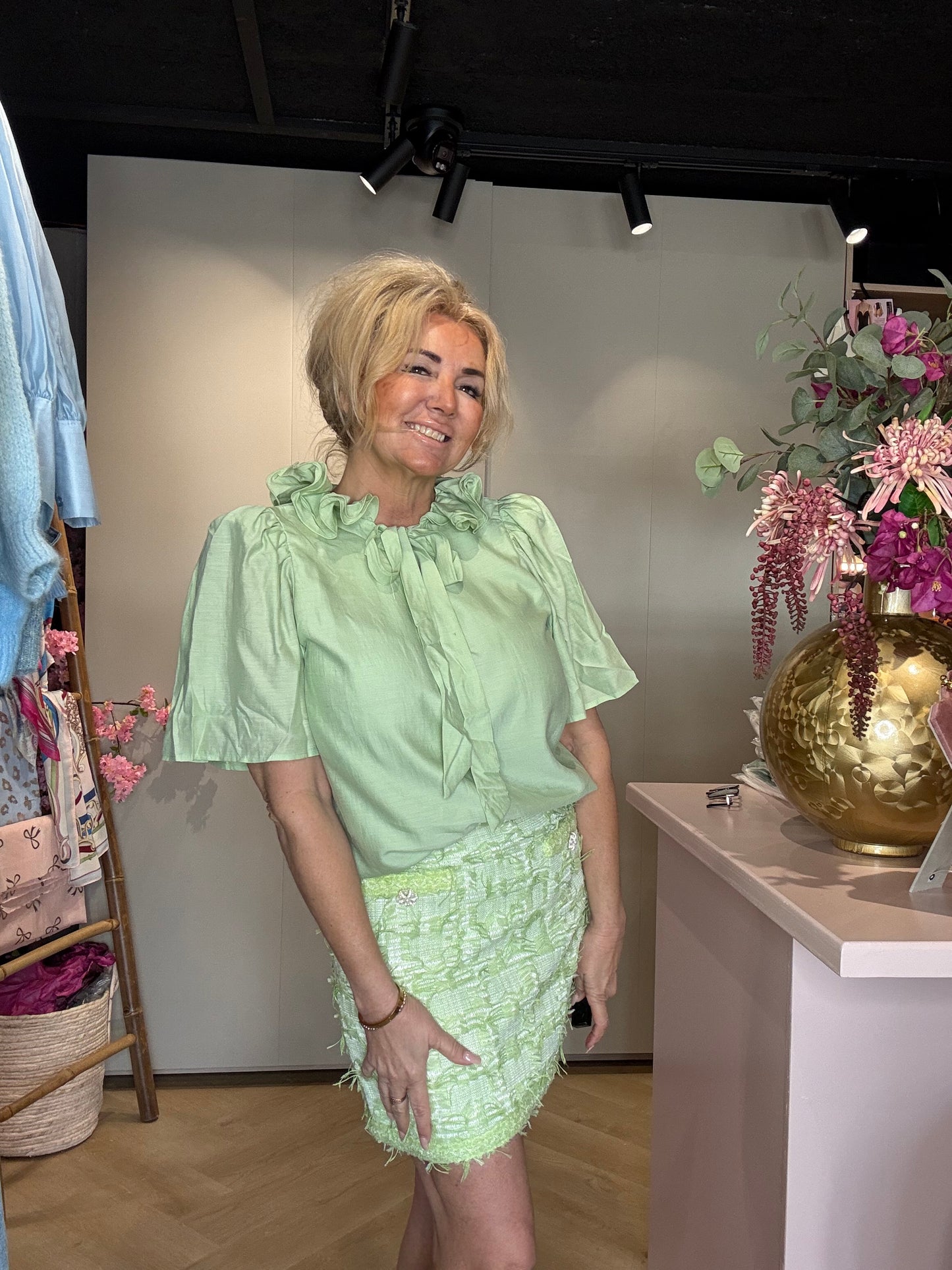 Blouse Linde Groen